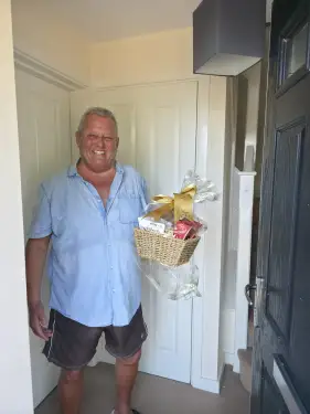Click Here To Enlarge This Photo Of Hamper Winners From the Keyworth Show 2026