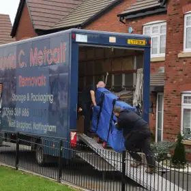 We are experts at moving upright pianos.: Click Here To View Larger Image