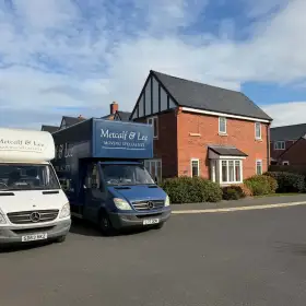 Removal from Retford&comma; Nottinghamshire to Darlington&period;: Click Here To View Larger Image